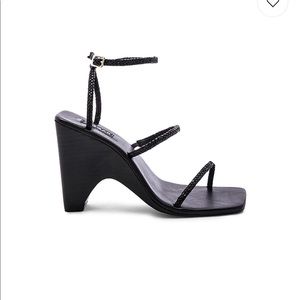 Black Jaggar Strappy Heels.